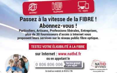 La fibre arrive