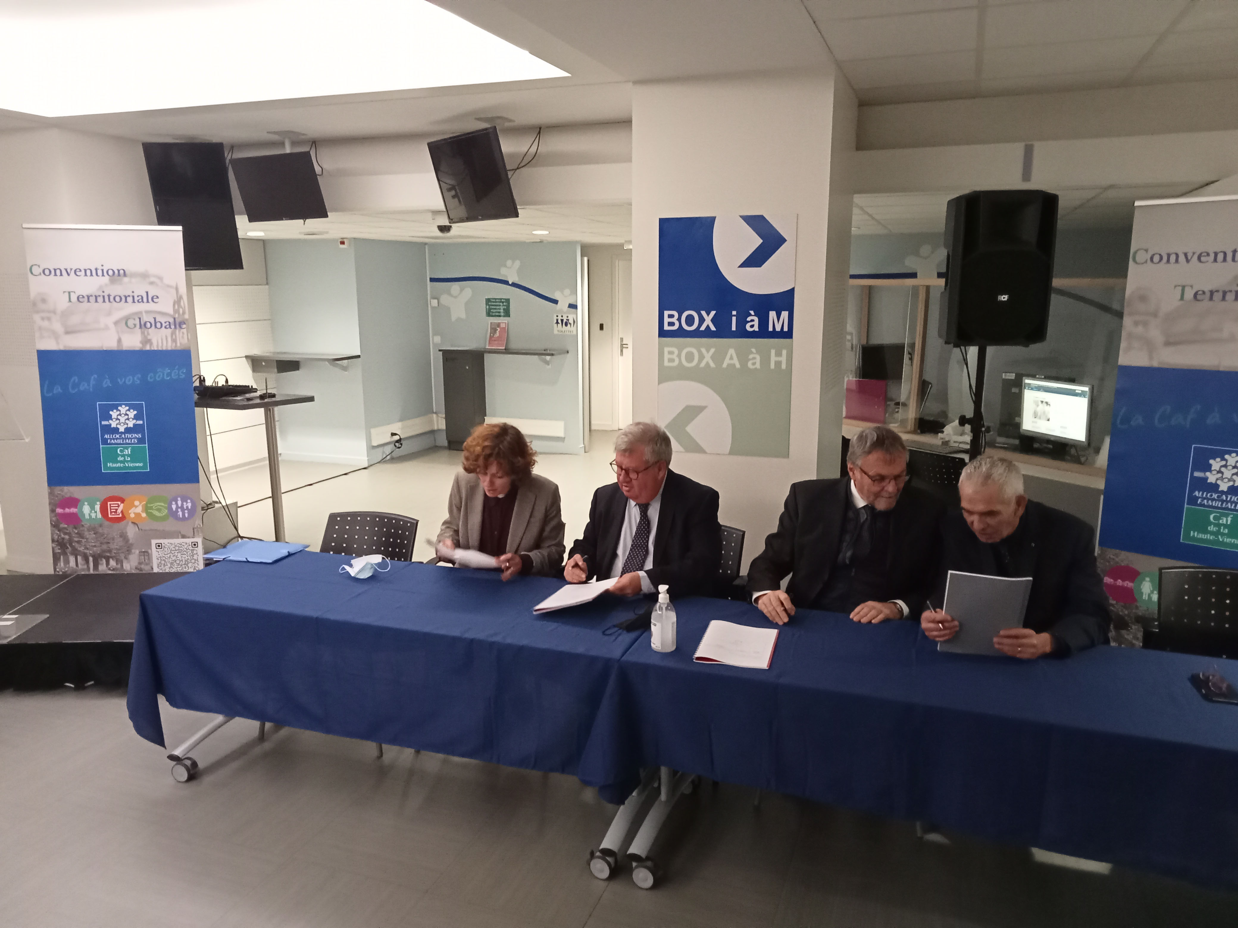 Signature De La Convention Territoriale Globale - Val De Vienne