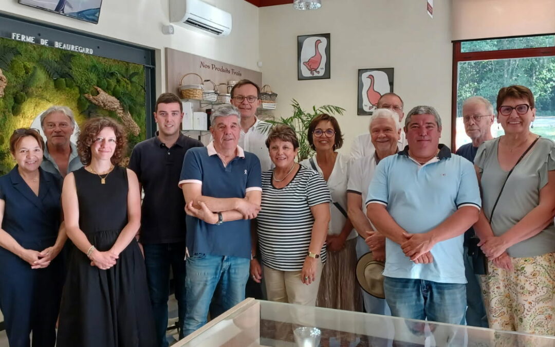 Visite de la ferme de Beauregard