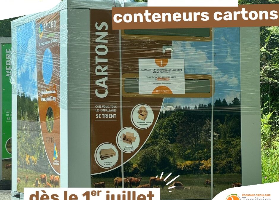 Nouveaux points de collecte
